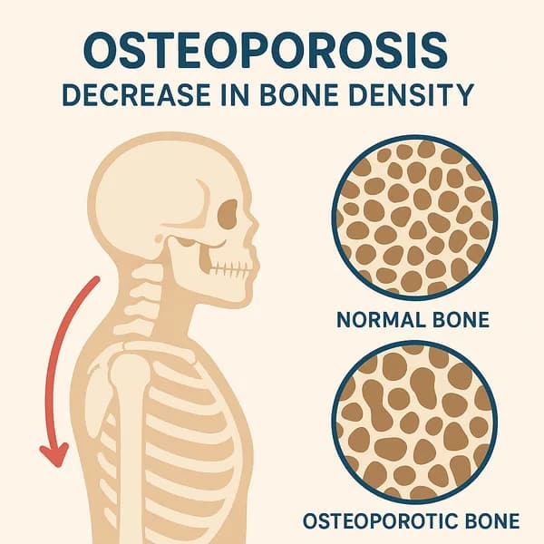 Osteoporosis: Decrease in Bone Density