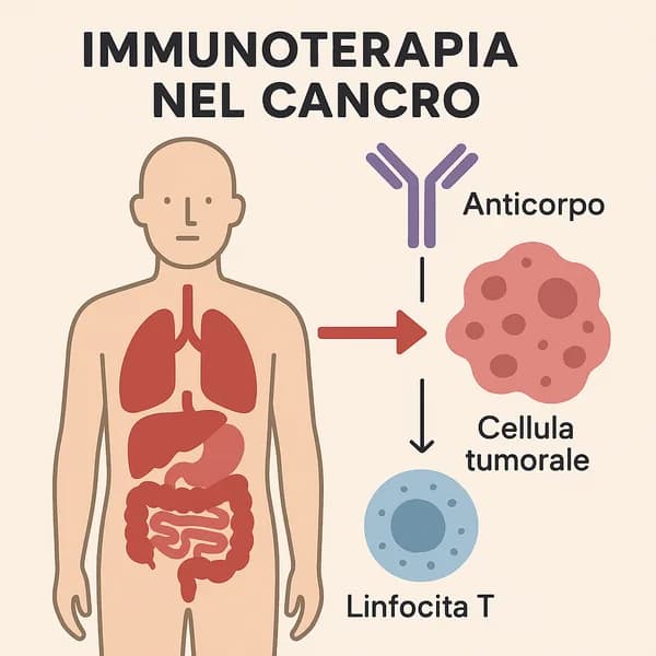 Immunoterapia nel cancro: potenziare il sistema immunitario per combattere le cellule tumorali
