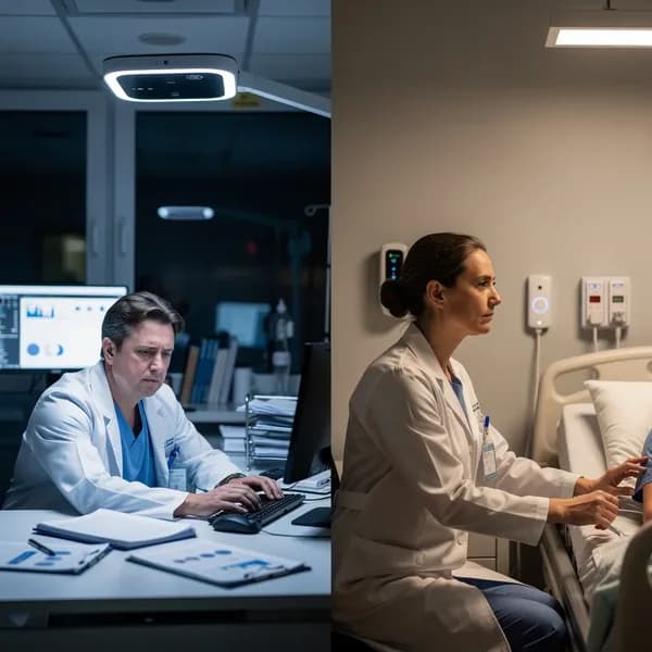 Burnout medico e automazione: come le tecnologie di registrazione riducono il carico sui medici