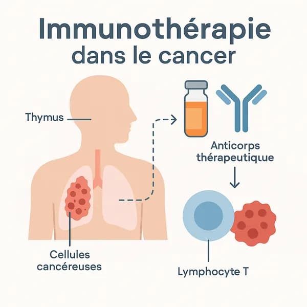 Immunothérapie dans le cancer : Renforcement du système immunitaire pour lutter contre les cellules cancéreuses