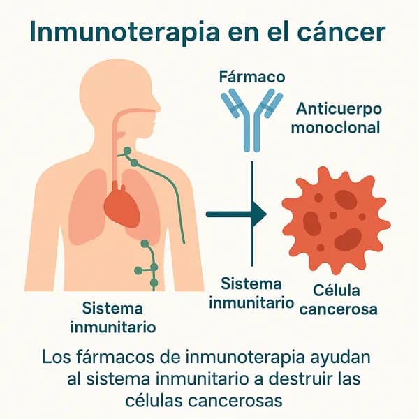 Inmunoterapia en el cáncer: Fortaleciendo el sistema inmunológico para combatir células cancerosas