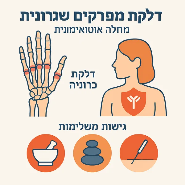 דלקת מפרקים שיגרונית: מחלה אוטואימונית, דלקת כרונית וגישות משלימות