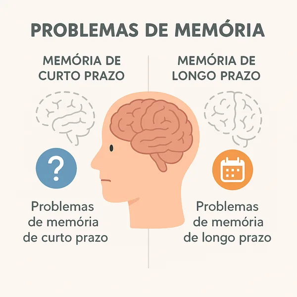 Problemas de Memória de Curto e Longo Prazo: Compreensão, Diagnóstico e Tratamento